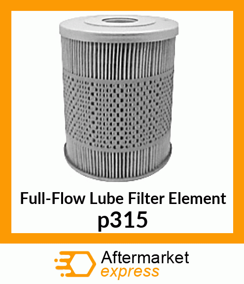 Full-Flow Lube Filter Element p315