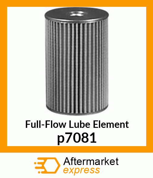 Full-Flow Lube Element p7081