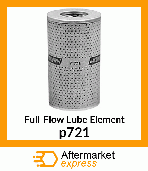 Full-Flow Lube Element p721