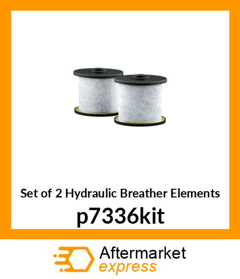 Set of 2 Hydraulic Breather Elements p7336kit
