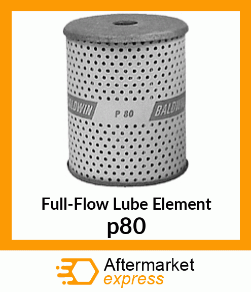 Full-Flow Lube Element p80