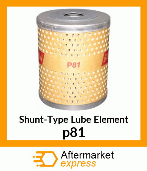 Shunt-Type Lube Element p81