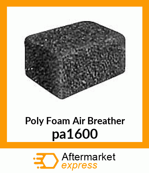 Poly Foam Air Breather pa1600