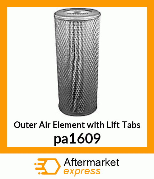 Outer Air Element with Lift Tabs pa1609