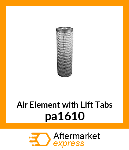 Air Element with Lift Tabs pa1610