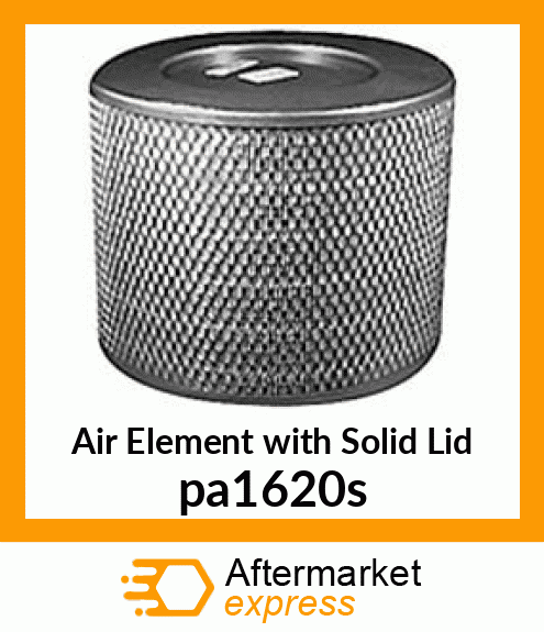 Air Element with Solid Lid pa1620s