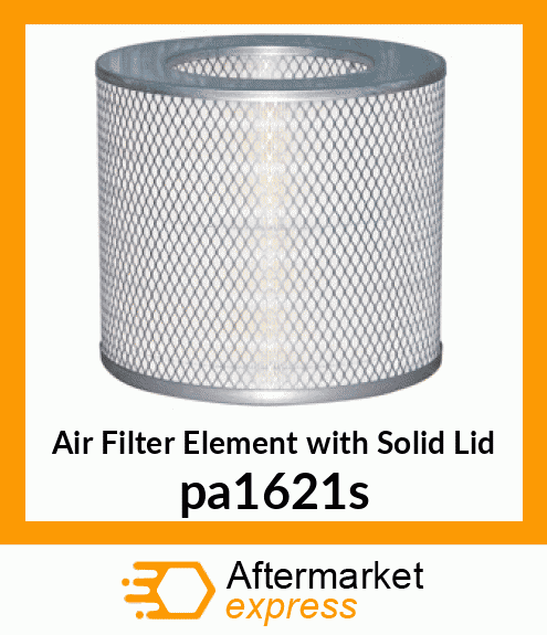 Air Filter Element with Solid Lid pa1621s