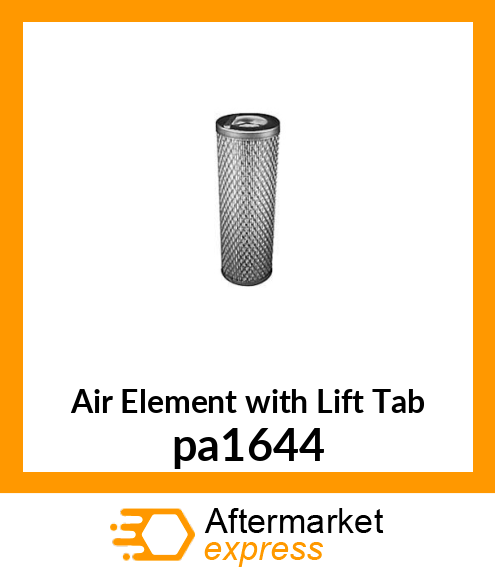 Air Element with Lift Tab pa1644