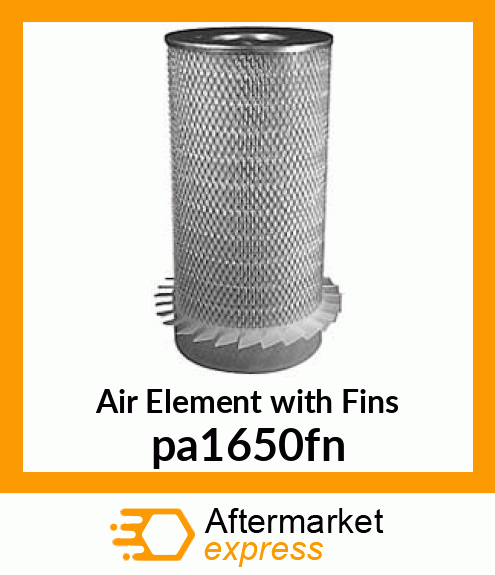 Air Element with Fins pa1650fn