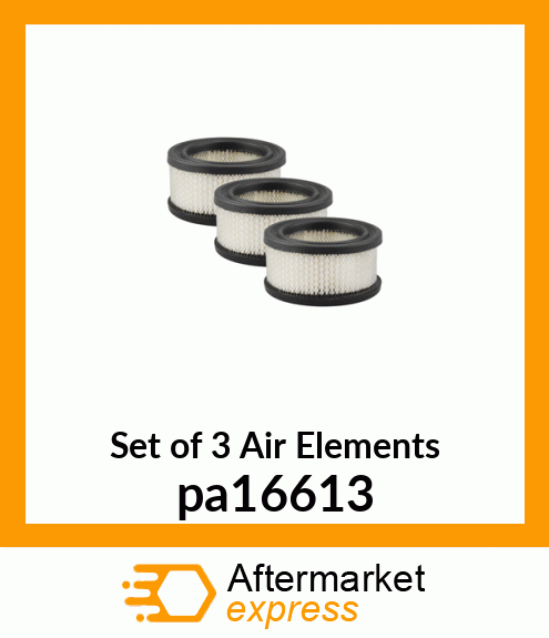 Set of 3 Air Elements pa16613