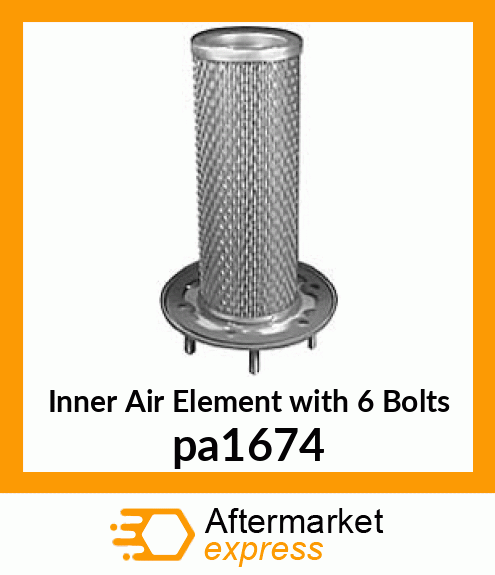 Inner Air Element with 6 Bolts pa1674