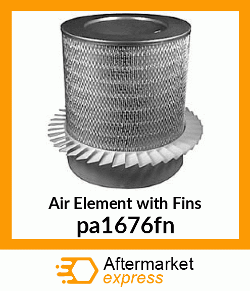 Air Element with Fins pa1676fn