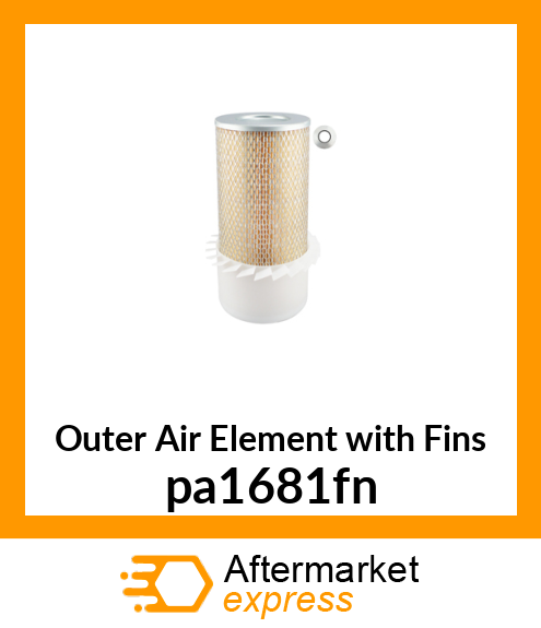 Outer Air Element with Fins pa1681fn