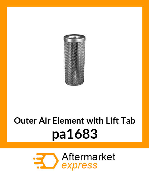 Outer Air Element with Lift Tab pa1683