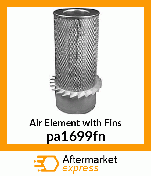 Air Element with Fins PA1699-FN