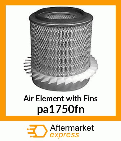 Air Element with Fins pa1750fn