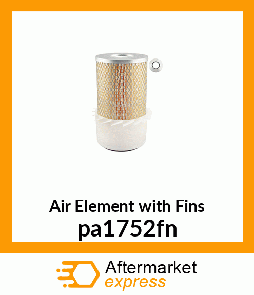 Air Element with Fins pa1752fn