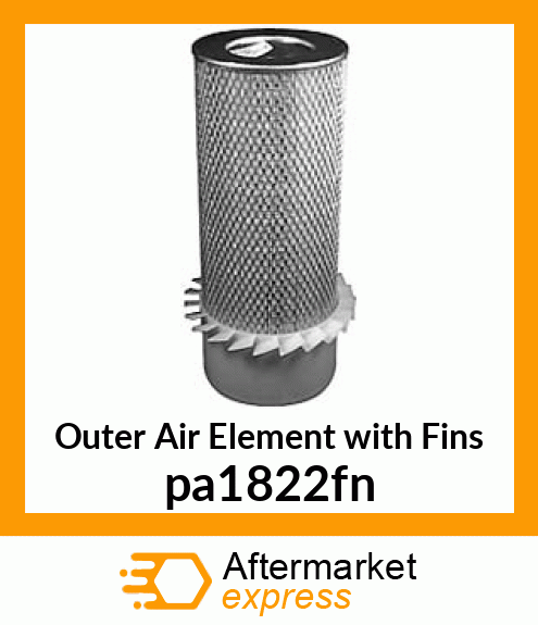 Outer Air Element with Fins pa1822fn
