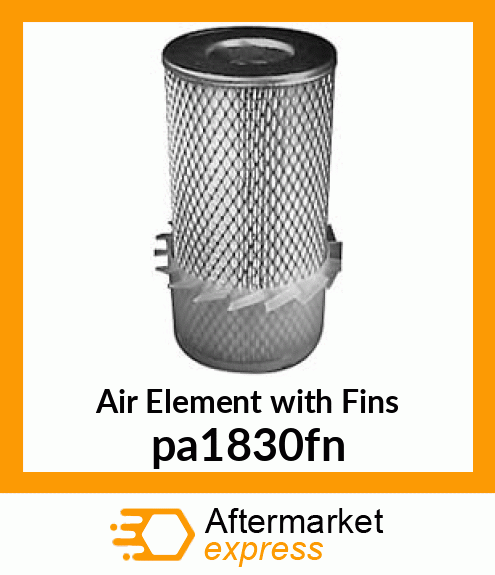 Air Element with Fins pa1830fn