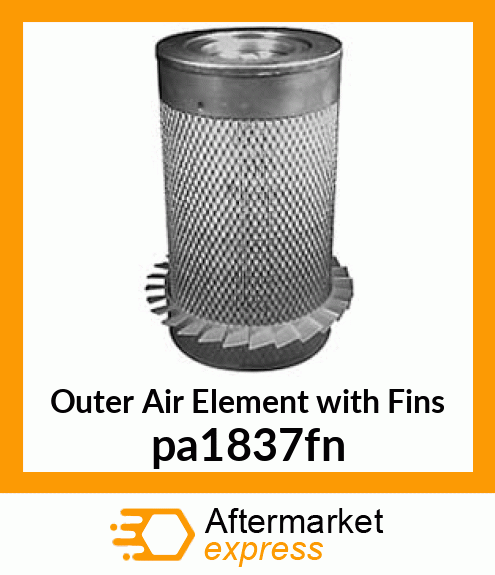 Outer Air Element with Fins pa1837fn