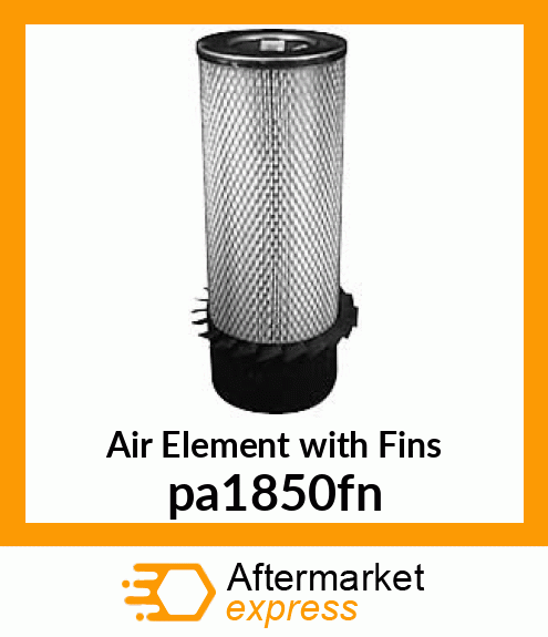 Air Element with Fins PA1850-FN