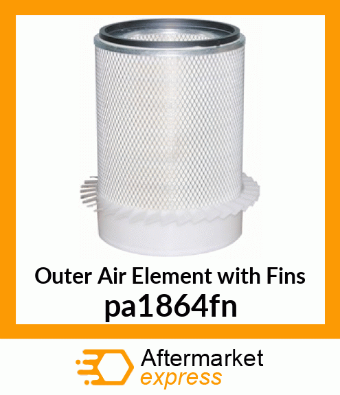 Outer Air Element with Fins pa1864fn