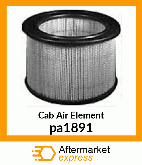 Cab Air Element pa1891