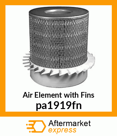 Air Element with Fins pa1919fn