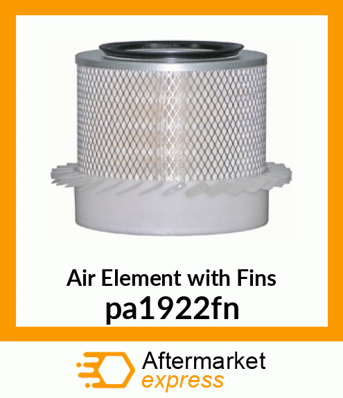 Air Element with Fins pa1922fn