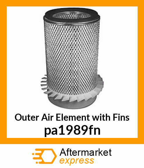 Outer Air Element with Fins pa1989fn