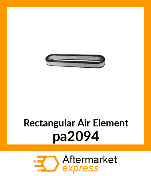 Rectangular Air Element pa2094