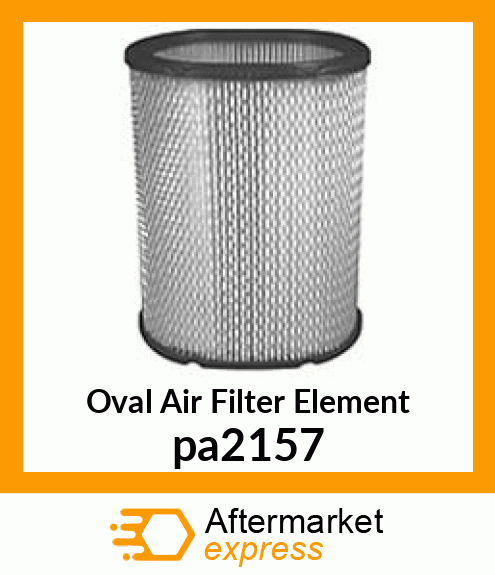 Oval Air Filter Element pa2157