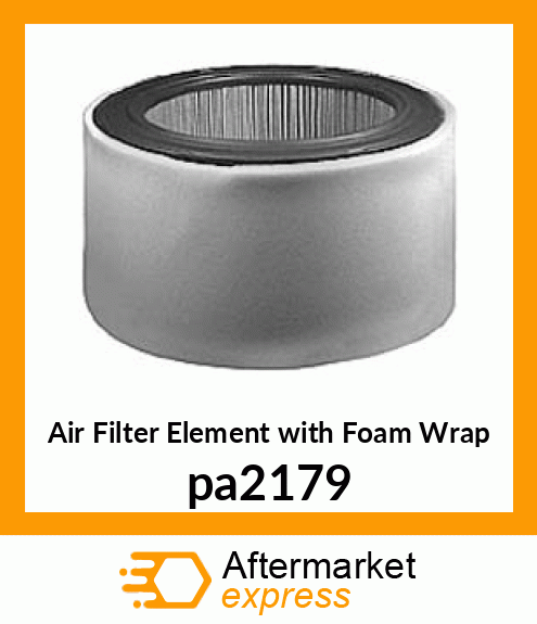 Air Filter Element with Foam Wrap pa2179