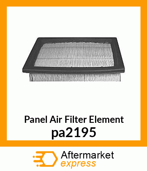 Panel Air Filter Element pa2195