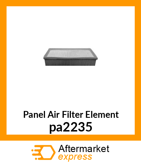 Panel Air Filter Element pa2235