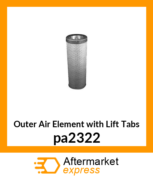 Outer Air Element with Lift Tabs pa2322