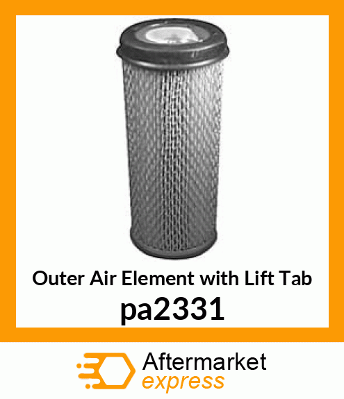 Outer Air Element with Lift Tab pa2331