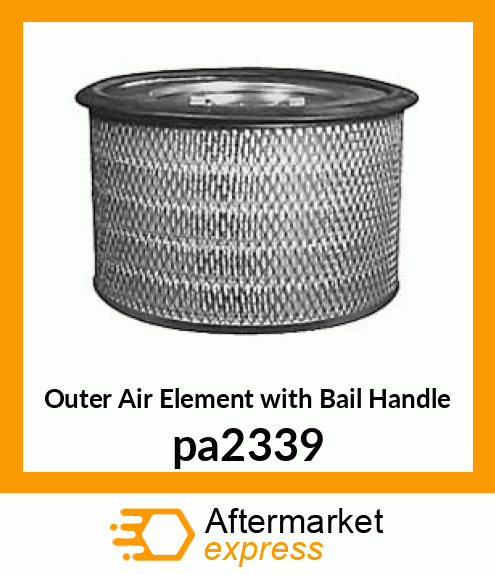 Outer Air Element with Bail Handle pa2339