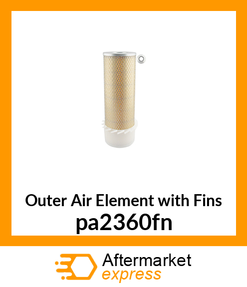 Outer Air Element with Fins pa2360fn