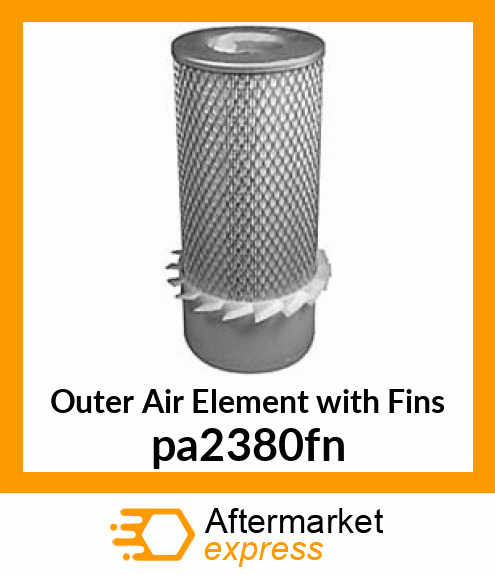 Outer Air Element with Fins PA2380-FN