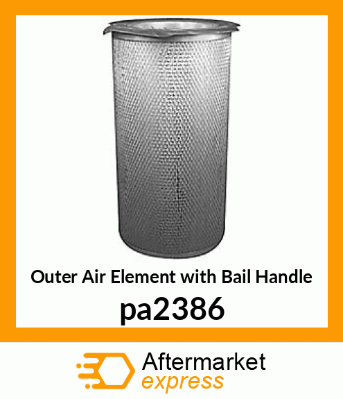 Outer Air Element with Bail Handle pa2386