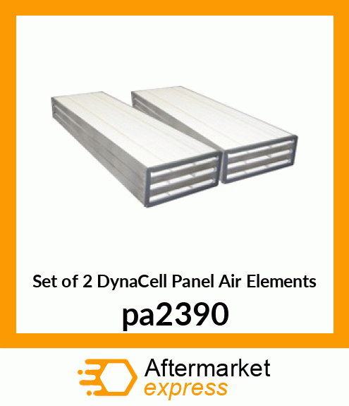 Set of 2 DynaCell Panel Air Elements pa2390