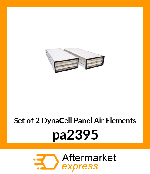 Set of 2 DynaCell Panel Air Elements pa2395