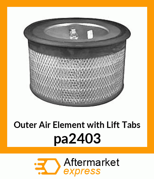 Outer Air Element with Lift Tabs pa2403