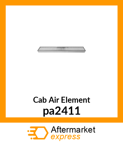 Cab Air Element pa2411