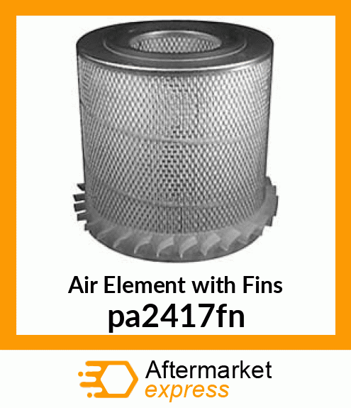 Air Element with Fins pa2417fn
