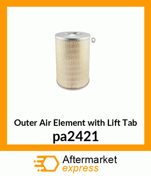 Outer Air Element with Lift Tab pa2421