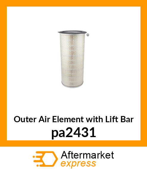 Outer Air Element with Lift Bar pa2431