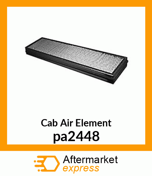 Cab Air Element pa2448