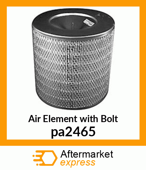 Air Element with Bolt pa2465